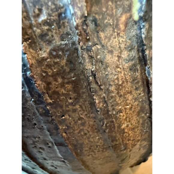 Handcrafted Ceramic Pitcher Textured Design & Rustic Finish One of a kind - Picture 12 of 12